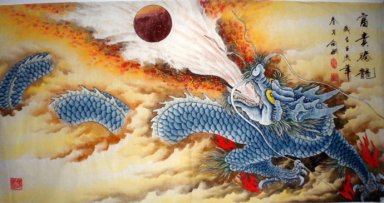 Dragon - Pittura cinese