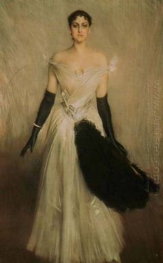 Portret van Een Dame 1889