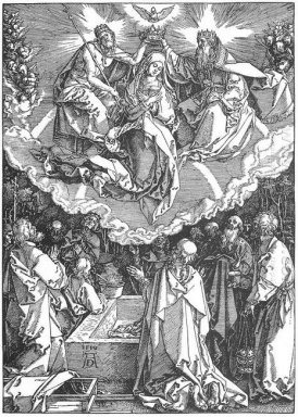 De kroning van de maagd 1510