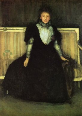 Hijau Dan Violet Portrait Of Mrs Walter Sickert 1886