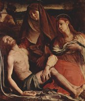 El Cristo Muerto con la Virgen y Santa María Magdalena
