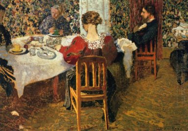 The End Of Breakfast a Madam Vuillard