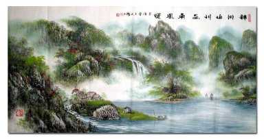 Voorjaar - Chinees schilderij