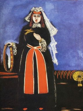 A Georgian Woman With Tamboreen 1906