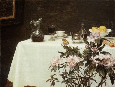 Stilleven Hoek Van Een Tafel 1873