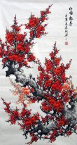 Plum Blossom - Lukisan Cina