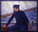 Paul Signac At The Helm Of Olympia 1896