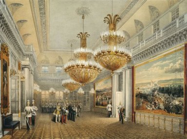 The Field Marshal\'s Hall of the Winter Palace