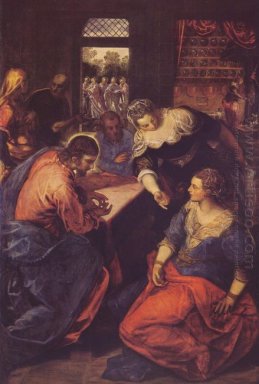 Христос с Марией и Марфой