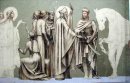Fresco Voor De versiering van het Pantheon Saints