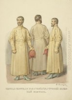 Abbigliamento Mobleman del XVII secolo. Mattina caftano in seta?