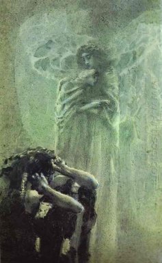 Demônio e anjo com Tamara S Alma 1891