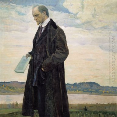 Denker Porträt von Iwan Iljin Philisopher 1921