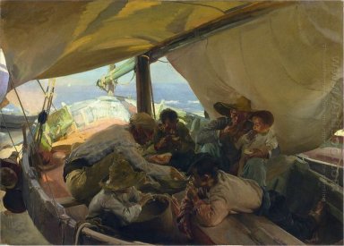 Almuerzo en el barco 1898