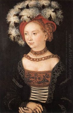 Portret van een jonge vrouw 1530