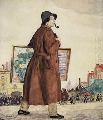 Портрет Исаака Бродского 1920