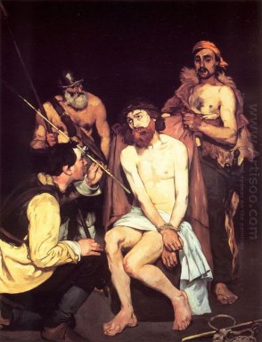 jesus hånad av soldaterna 1865