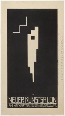 Poster for the Neuer Kunstsalon, Stuttgart (Plakat, Neuer Kunsts
