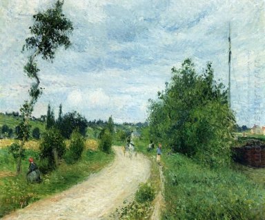 el camino auvers Pontoise 1879