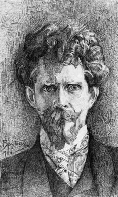 Porträt von Doktor Fjodor Usoltsev 1904