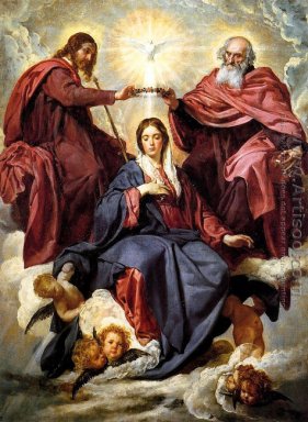 The Coronation Of The Virgin 1645