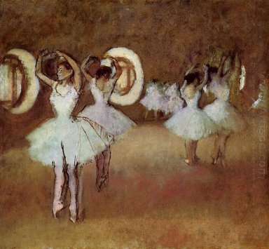Tanzprobe im Studio der Oper 1895