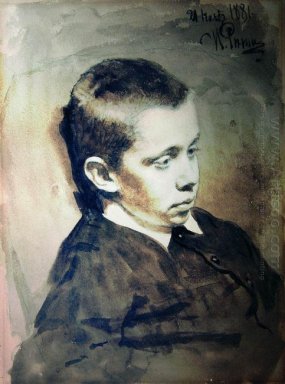 Retrato de una S Matveev 1881