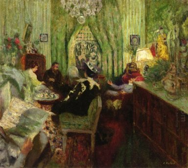 Salon Of Madame Aron 1912