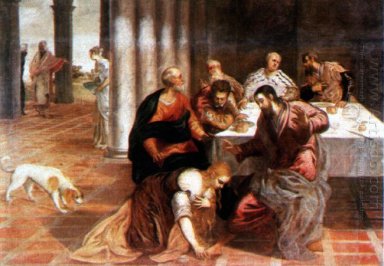 Христос в доме фарисея