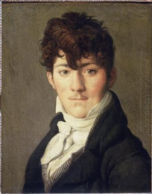 Retrato de Auguste Francois Talma Ensign sobrinho do Tragedia