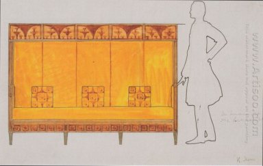 Proyecto de dibujos para el desayuno habitación del apartamento