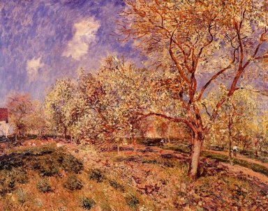 Frühling am veneux 1880