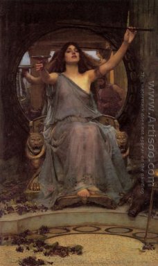 Circe que ofrece la taza a Ulises 1891