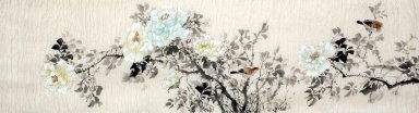 Birds & Flowers - Pittura cinese