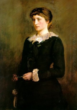 Een Jersey Lily Portret van Lillie Langtry