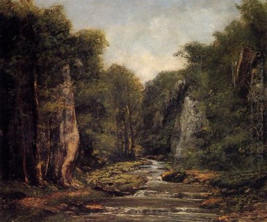 Der Fluss Plaisir Fontaine 1865