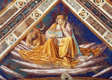 San Luca dettaglio dei Quattro Evangelisti 1465
