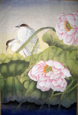 Birds & Flowers - Pittura cinese