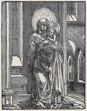 schöne Maria in der Kirche 1519