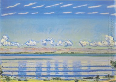 Rythmique Paysage sur le lac Léman 1908