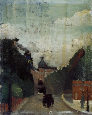 Вид на Palais Du митрополита 1909