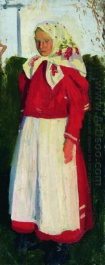 Dunya In Red 1905