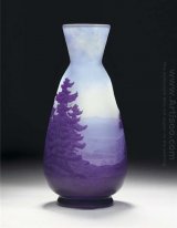 Cameo Glas Liggande Vase