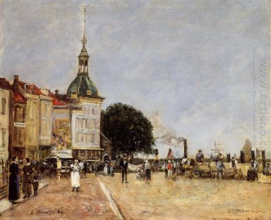 La città di Dordrecht 1884