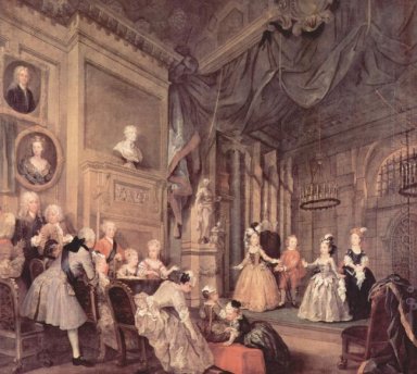 Theateraufführung Der Kinder Im Hause Des John Conduit 1732
