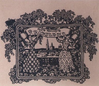 Von den Büchern der R Notgaft Plate 1912