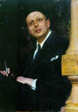 Portret van De Dichter Voinov 1926