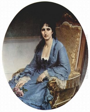 Portret van Antoniet Negroni Prati Morosini 1872