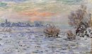 Winter auf dem Seine Lavacourt 1880