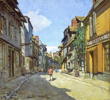 The La Rue Bavolle At Honfleur